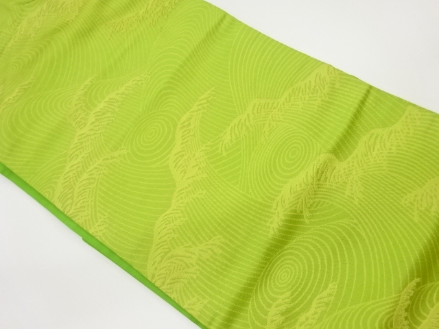 JAPANESE KIMONO / VINTAGE NAGOYA OBI / WOVEN ROUGH WAVE